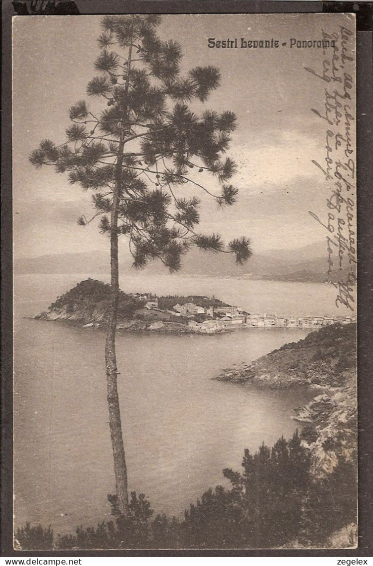 Sestri Levante 1926 - Panorama - Genova (Genua)