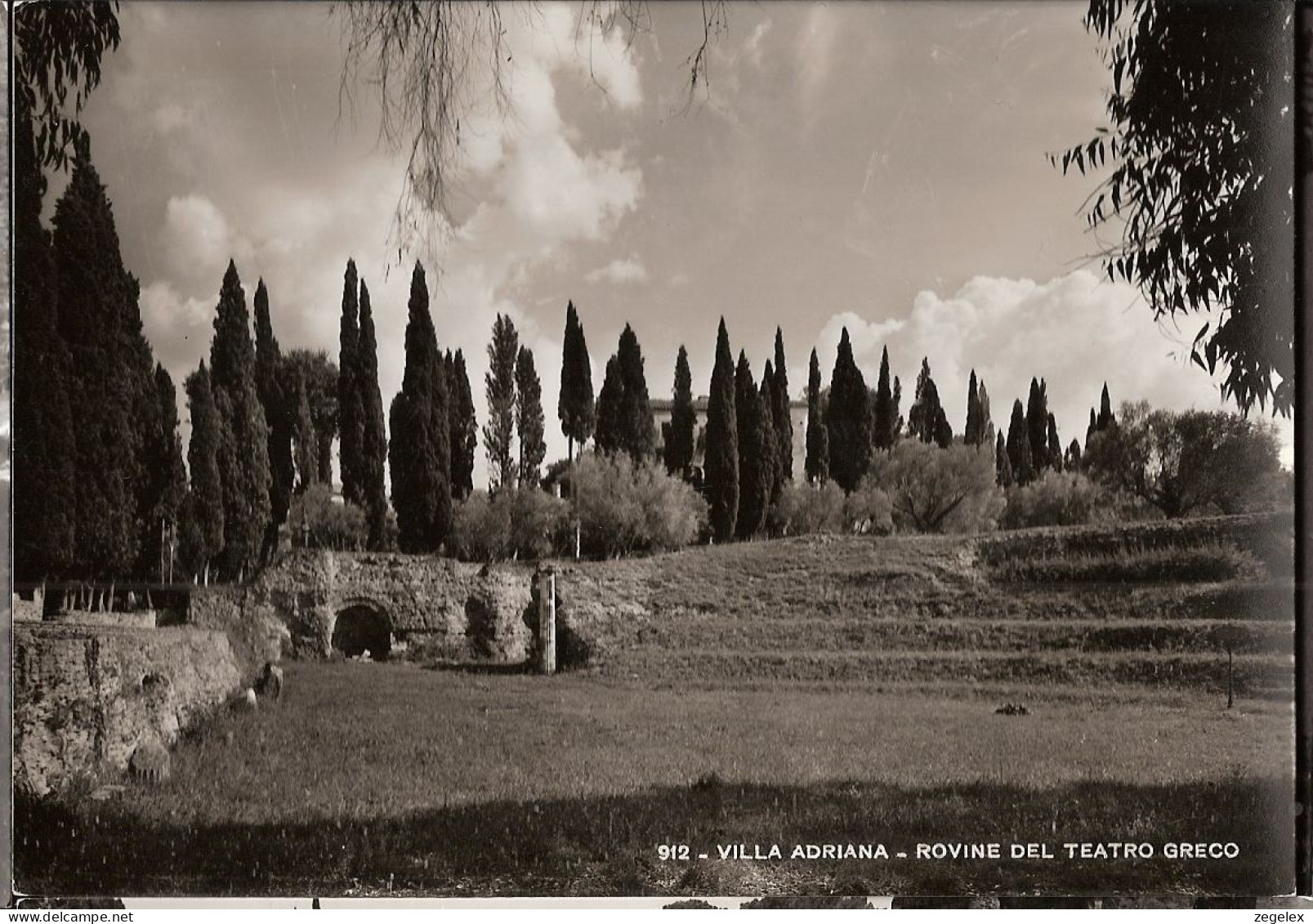 Tivoli - Villa Adriana - Rovine Del Teatro Greco - Tivoli