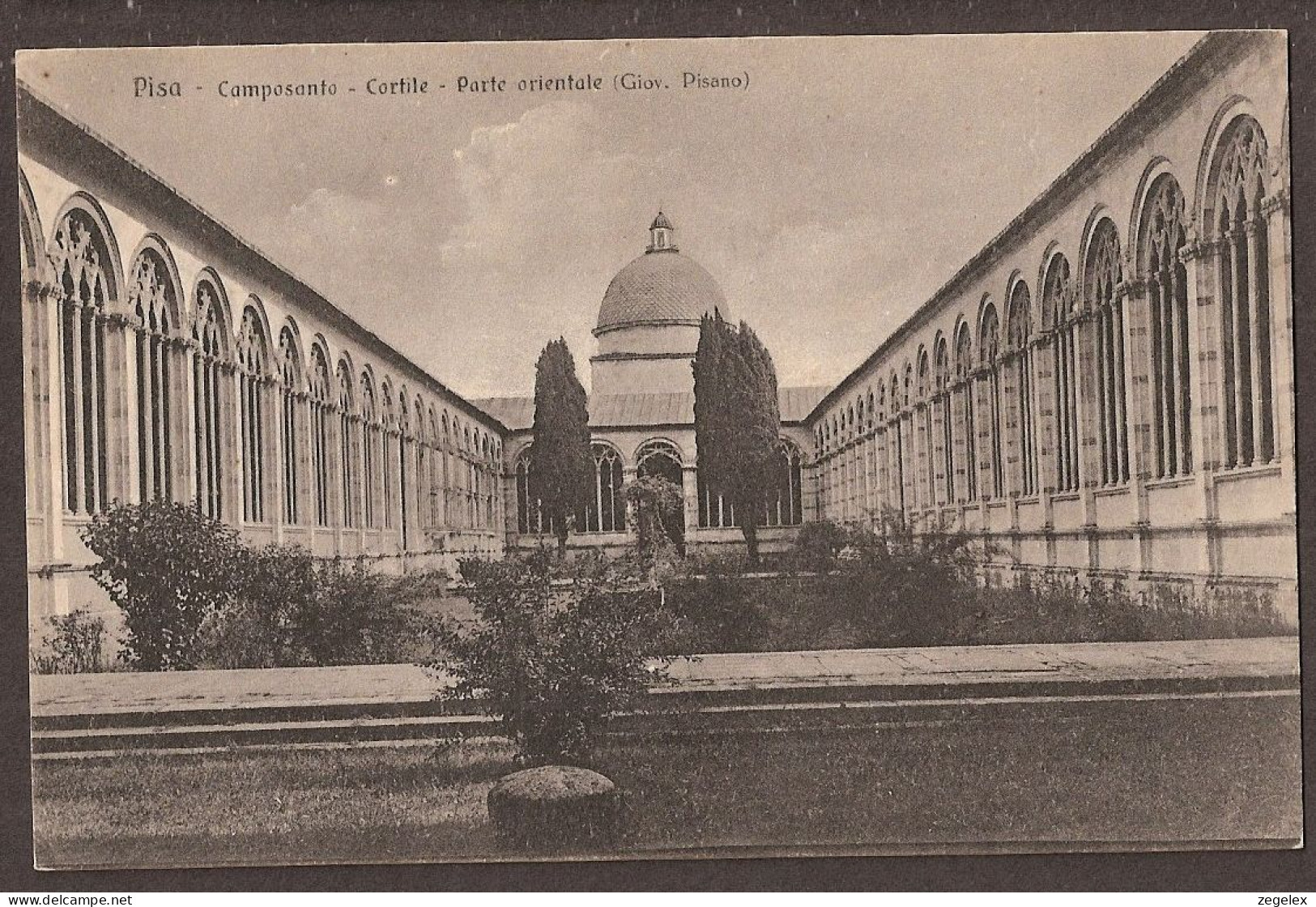 Pisa 1927 - Camposanto - Cortile  - Pisa