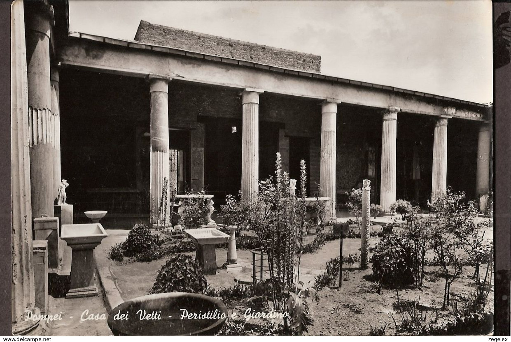 Pompei - Casa Dei Vetti - Peristilio E Giardino - Pompei