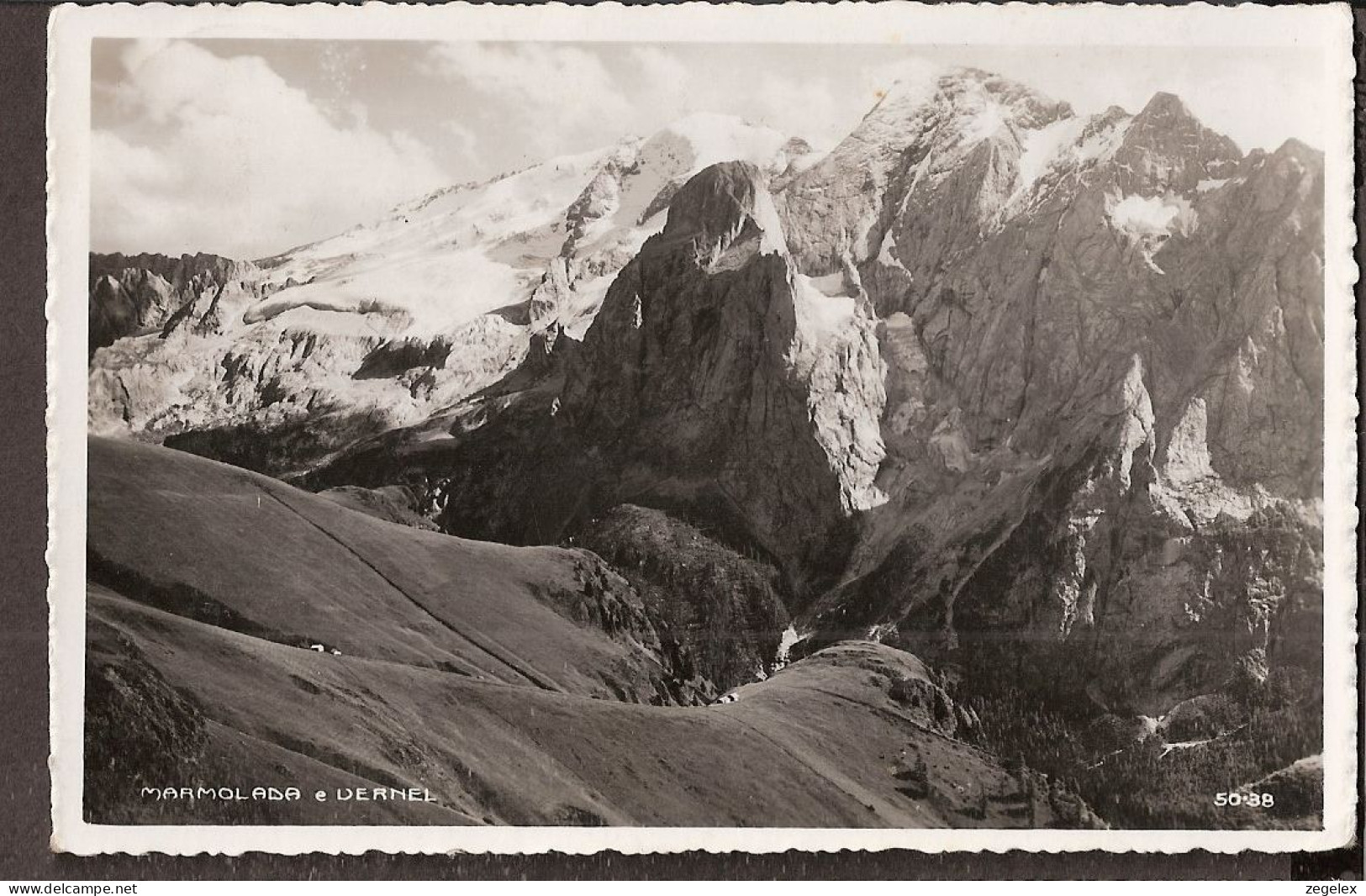 Marmolada-e Vernel 1936 - Albergho Col Di Lana (Adige) - Belluno