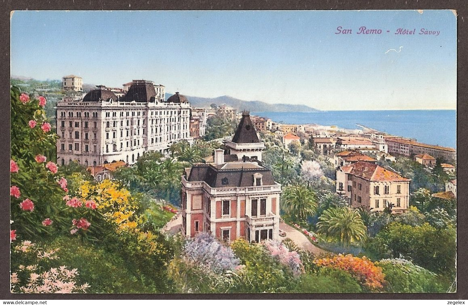 San Remo - Hôtel Savoy - San Remo