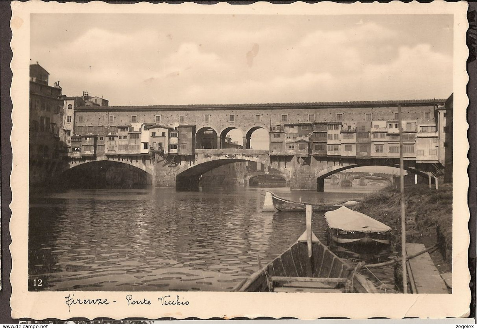 Firenze 1939 - Ponte Vecchio - Firenze (Florence)
