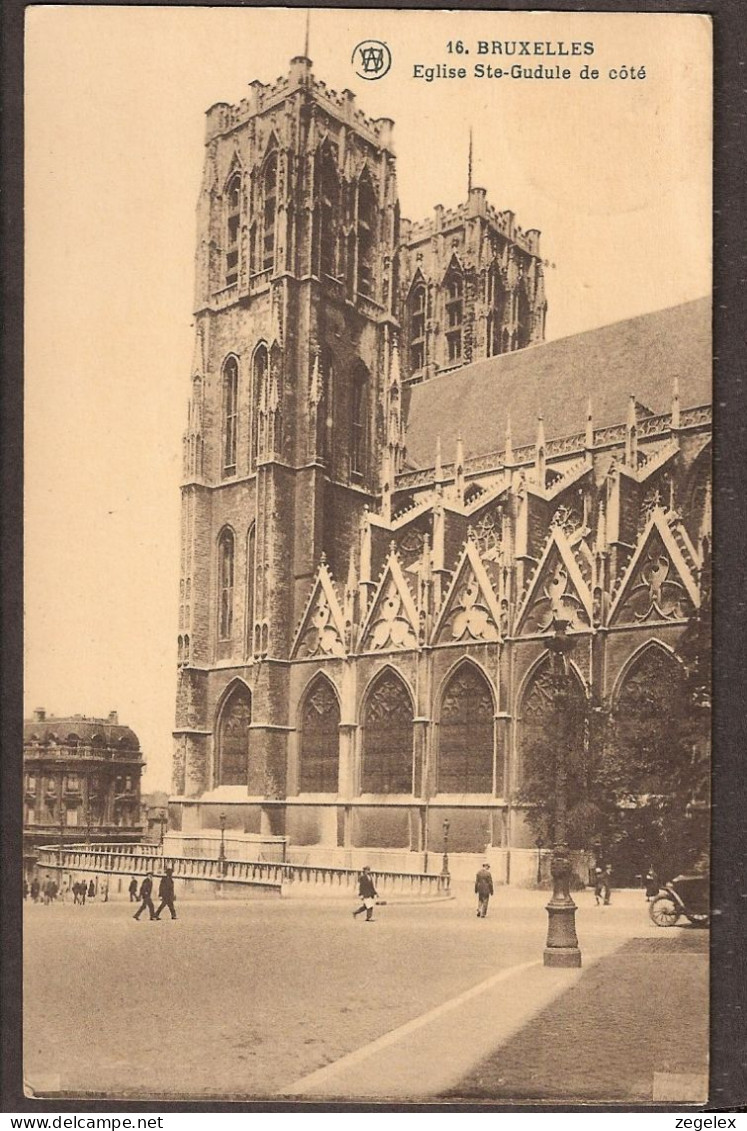 Bruxelles 1923 - Collégiale S.S. Michel Et Gudule - Monumenten, Gebouwen