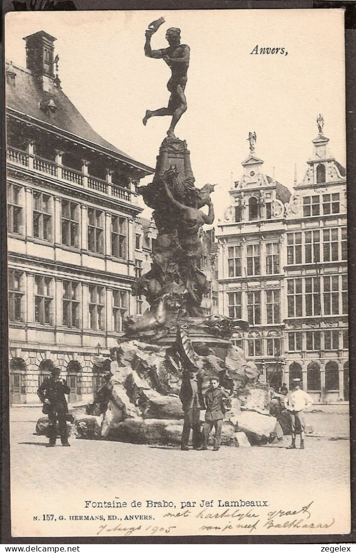 Antwerpen - Fontaine De Brabo - Antwerpen