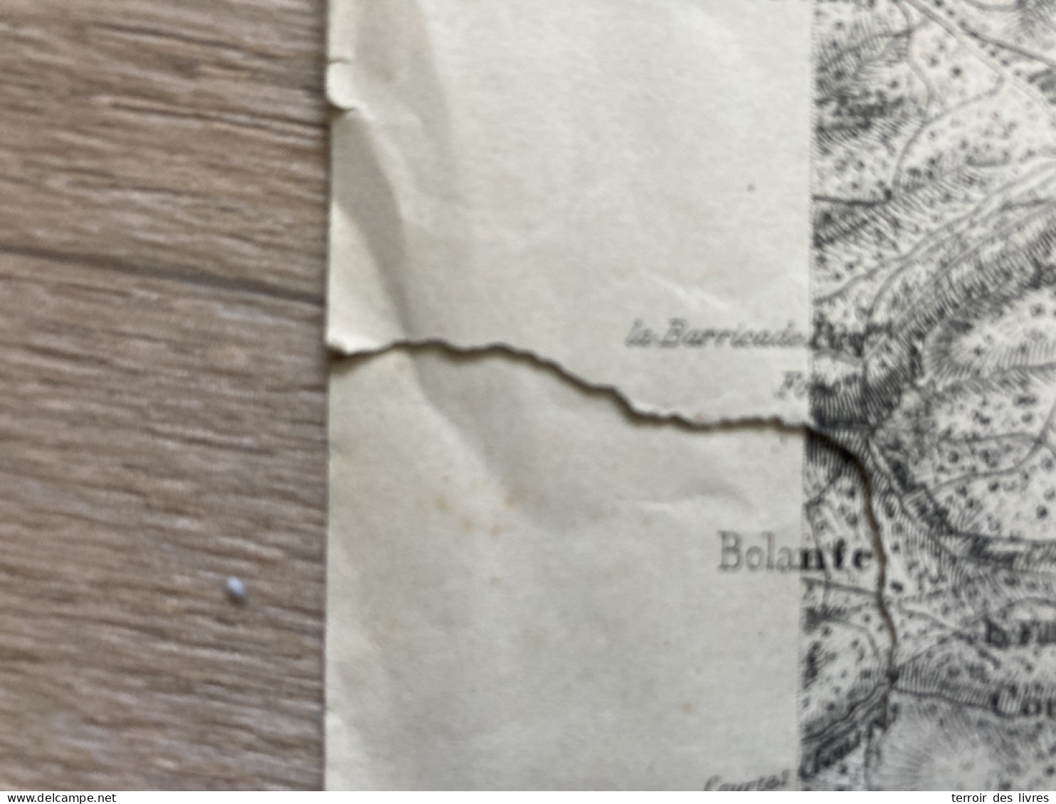 Carte état Major VERDUN S.E. 1895 33x50cm ESNES EN ARGONNE MONTZEVILLE CHATTANCOURT MALANCOURT BETHELAINVILLE BETHINCOUR - Geographical Maps