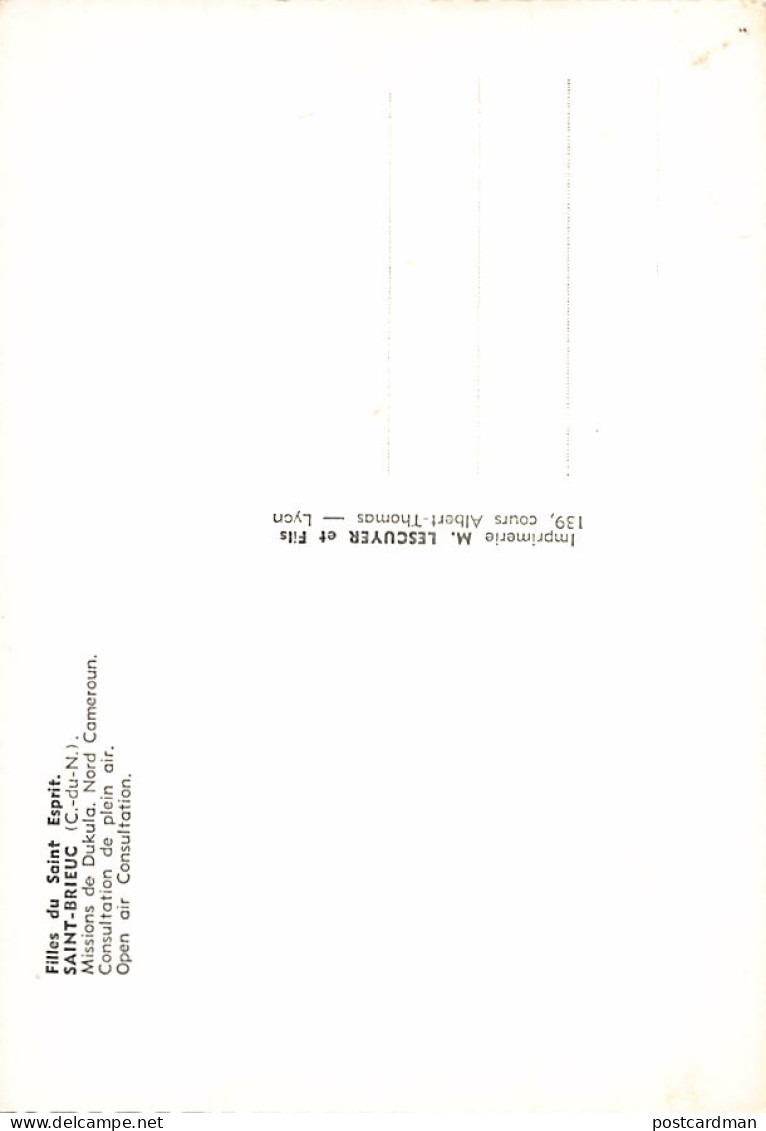 Cameroun - Mission De Dukula - Consultation Médicale De Plein Air - TAILLE DE LA CARTE POSTALE 15 Cm. Par 10 Cm. - POSTC - Camerun