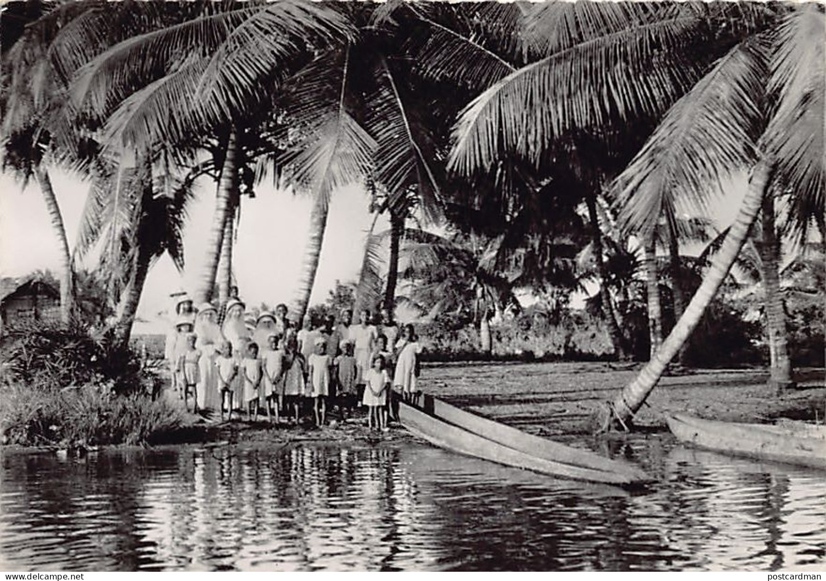 Côte D'Ivoire - Départ Pour Une Excursion D'enfants De La Mission - TAILLE DE LA CARTE POSTALE 15 Cm. Par 10 Cm. - POSTC - Ivory Coast