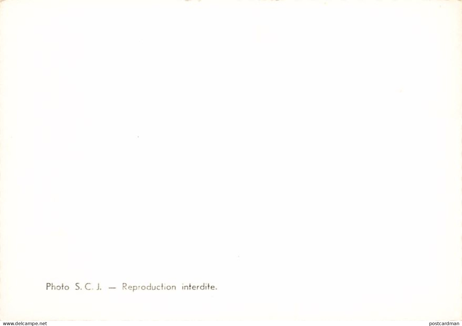 Cameroun - Carte De Voeux Pour 1956 – Missionnaire Et Petite Fille Indigène - TAILLE DE LA CARTE POSTALE 15 Cm. Par 10 C - Camerun