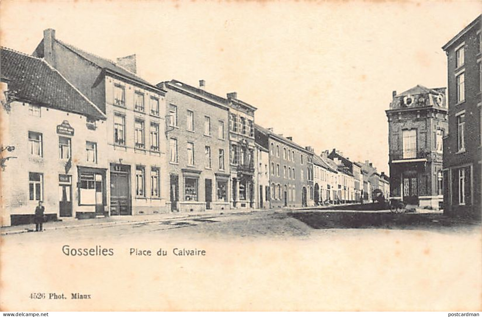 Belgique - GOSSELIES (Hainaut) Place Du Calvaire - Autres & Non Classés