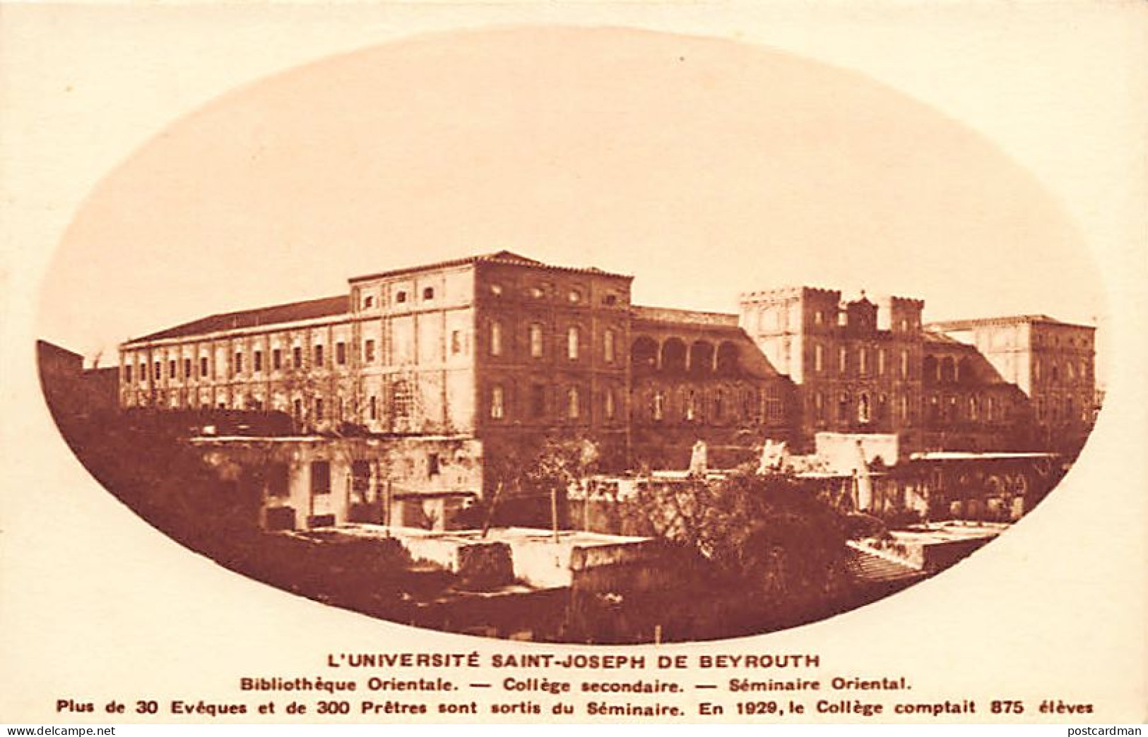 Liban - BEYROUTH - L'Université Saint-Joseph - Ed. Mission Des Jésuites Français En Syrie  - Liban