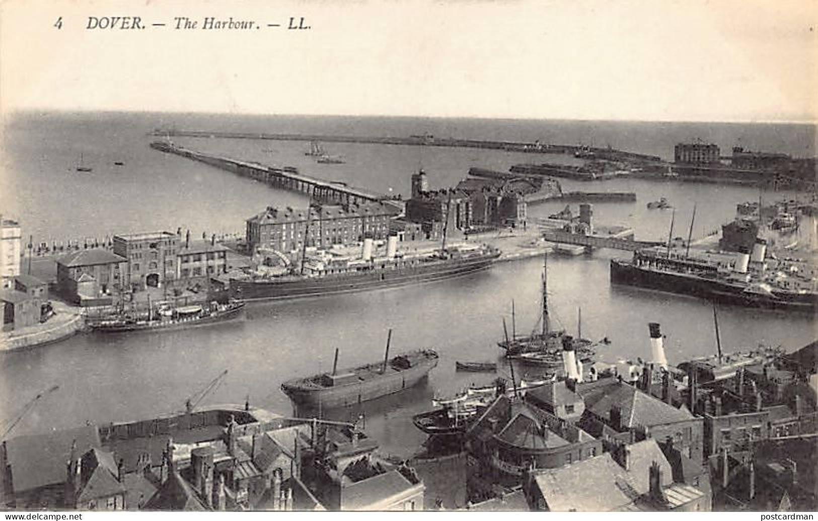 England - Kent - DOVER The Harbour - Publisher Levy LL. 4 - Dover