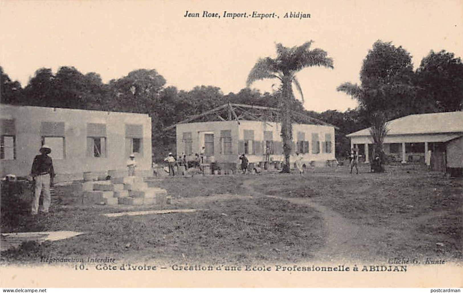 Côte D'Ivoire - ABIDJAN - Création D'une école Professionnelle - Cliché G. Kanté - Ed. Jean Rose 10 - Ivory Coast
