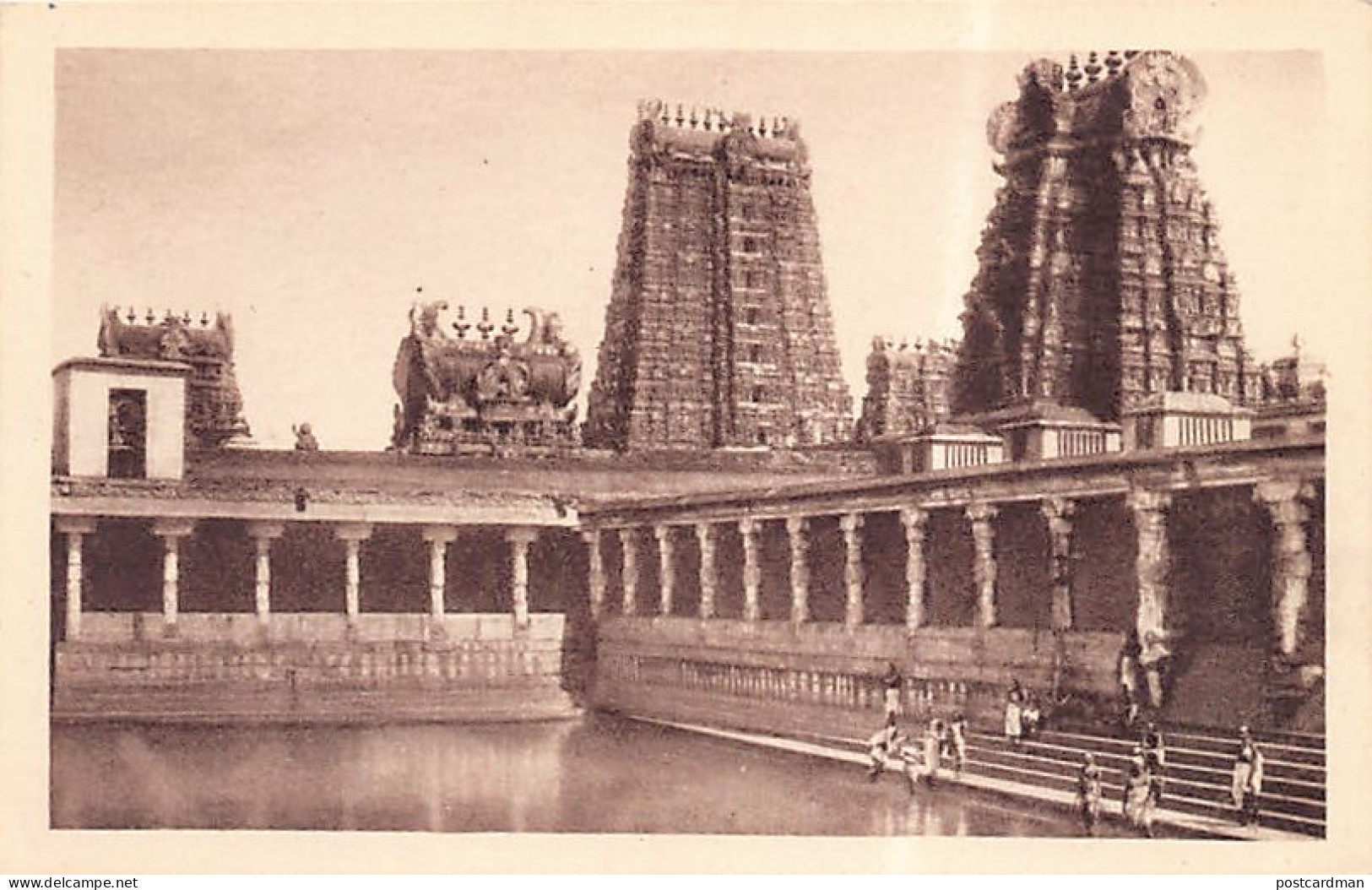 India - MADURAI Tamil Nadu - Meenakshi Temple - Publ. Oeuvre De Propagation De La Foi Serie II N. 10 - Inde