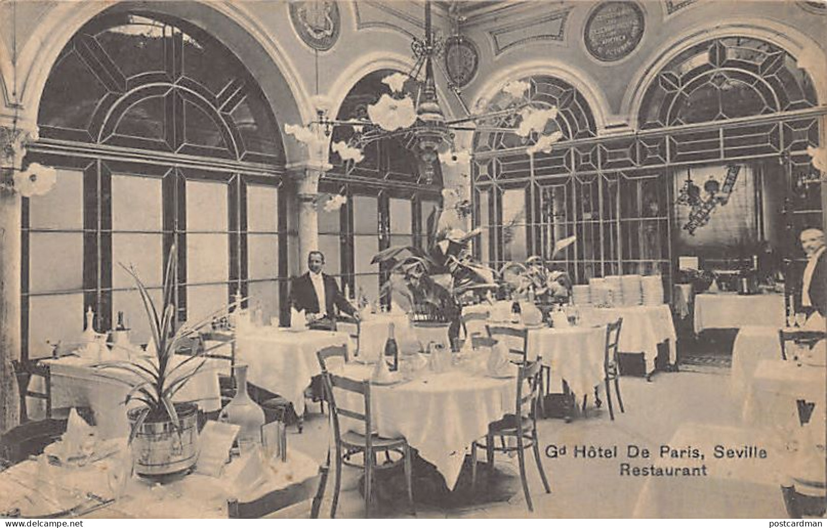 SEVILLA (And.) Grand Hotel De Paris - Restaurant - Ed. Desconicido  - Sevilla