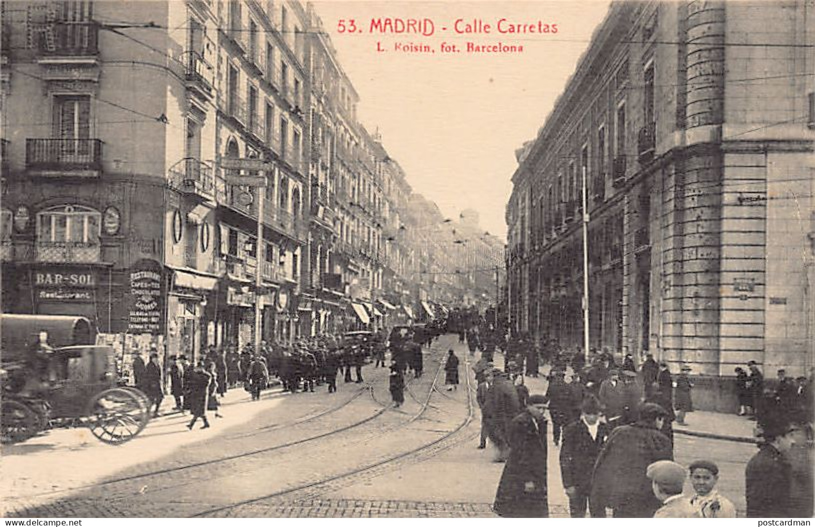España - MADRID - Calle Carretas - Ed. L. Rosin 53 - Madrid