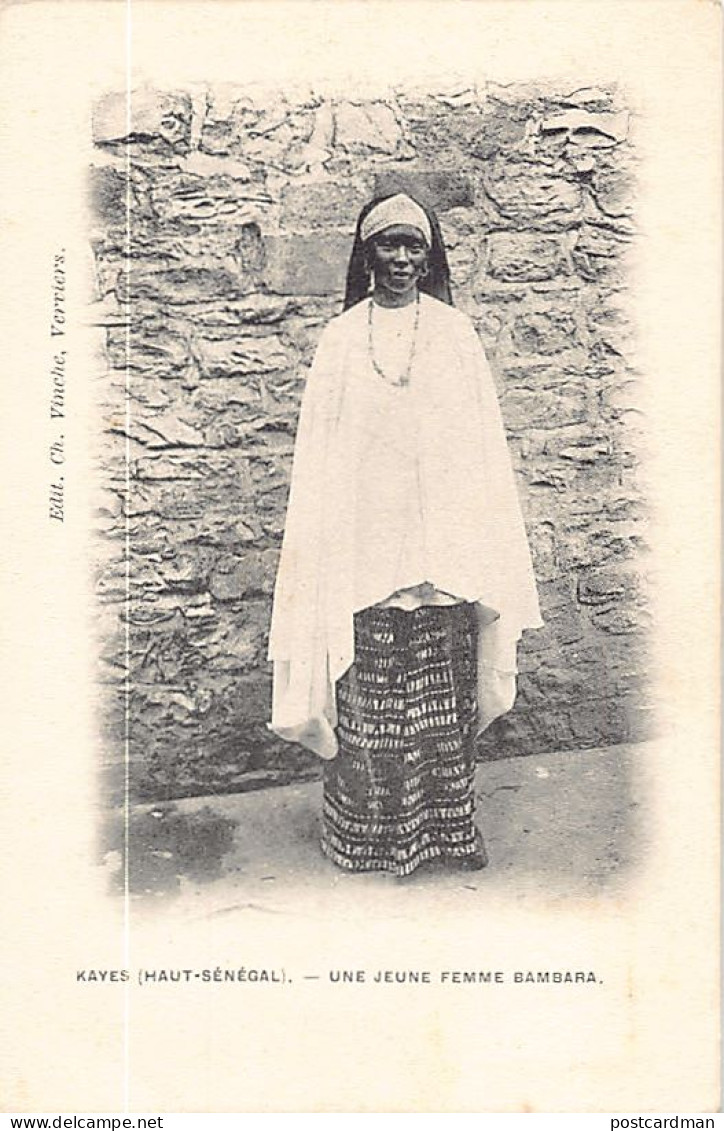 Mali - Jeune Femme Bambara à Kayes - Ed. Ch. Vinche  - Mali