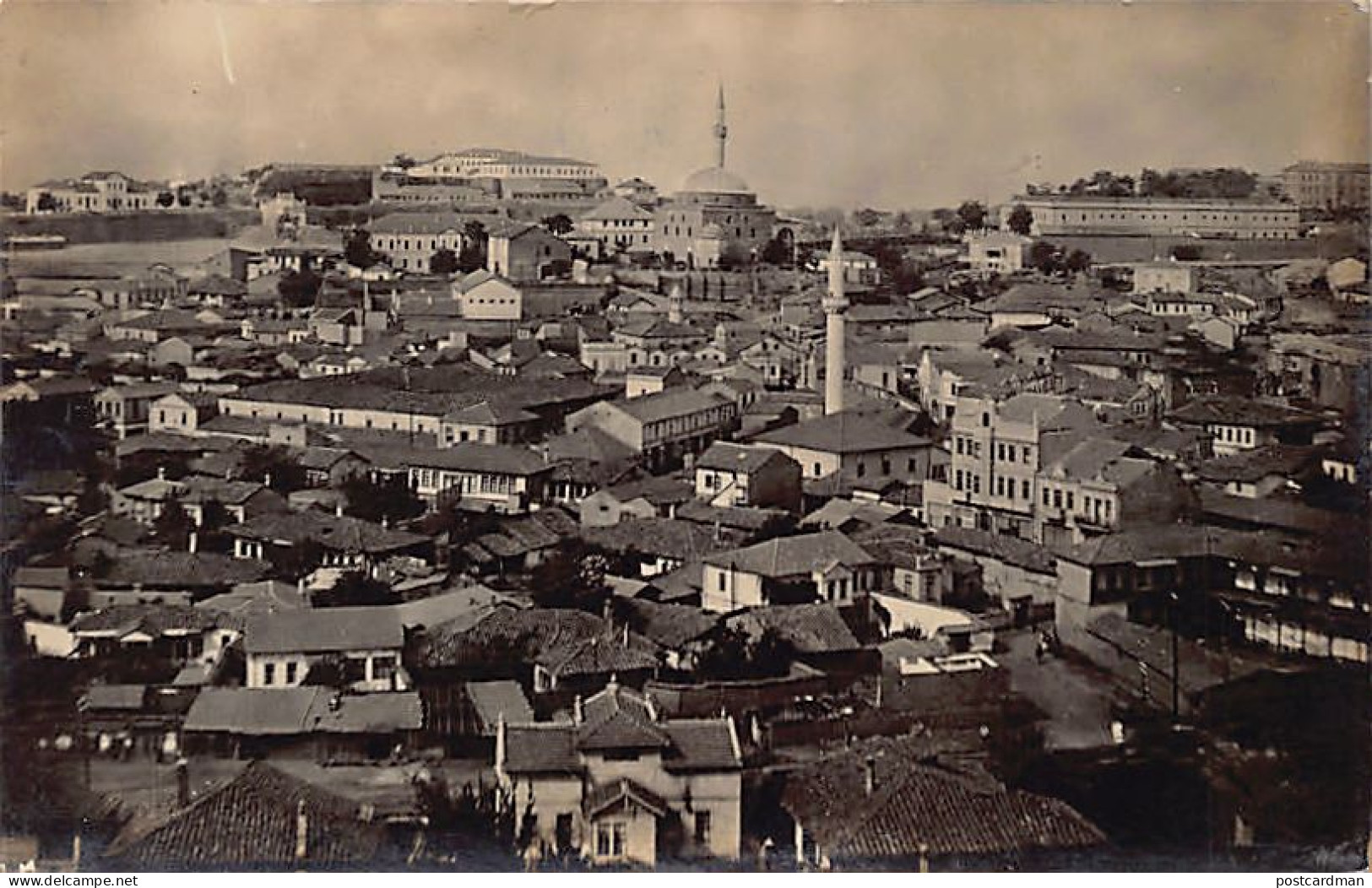 Macedonia - SKOPJE - Bird's Eye View - REAL PHOTO Year 1929 - Nordmazedonien