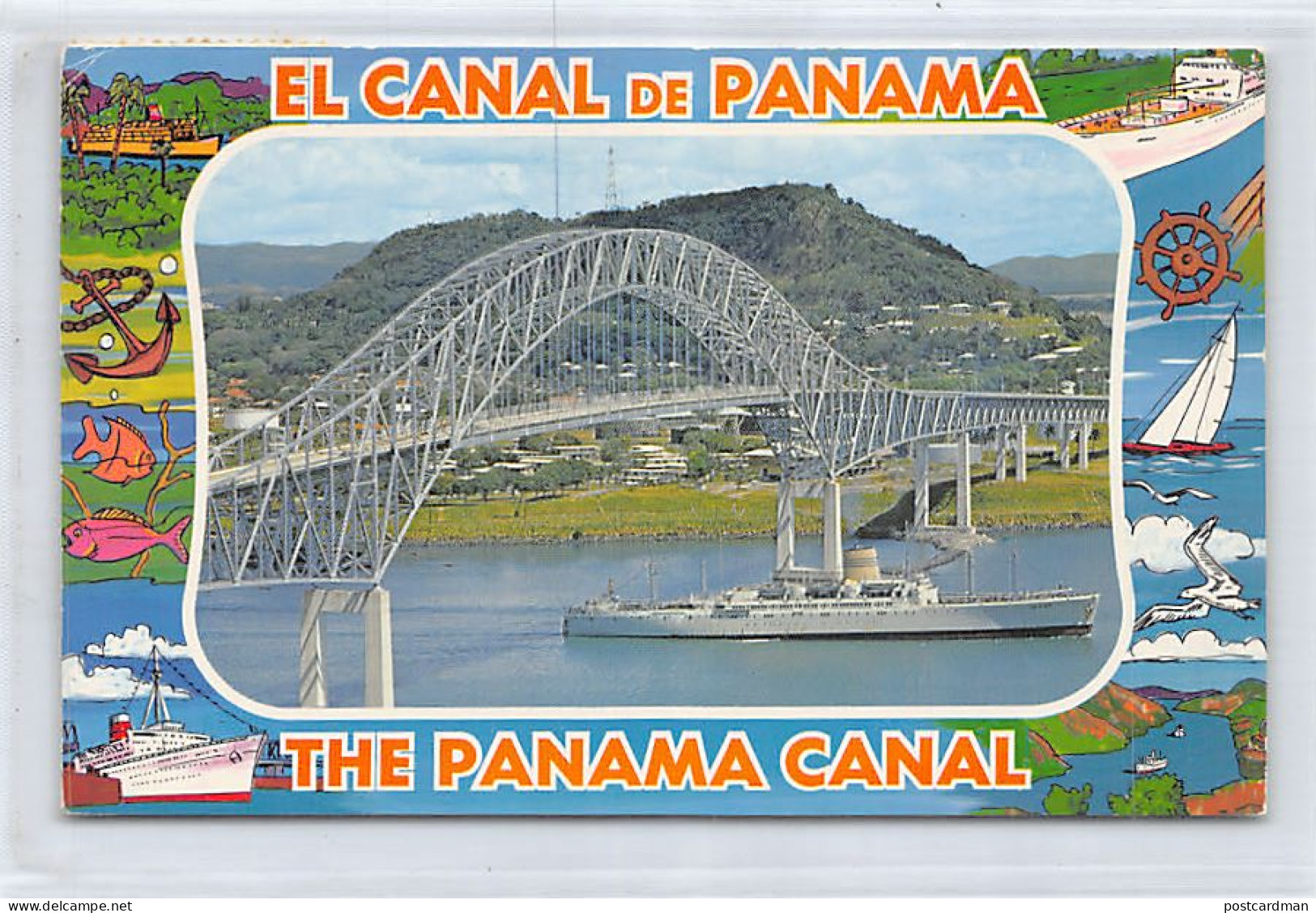 PANAMA CANAL - Thatcher Ferry Bridge - Publ. Foto Flatau 1 - 017 - Panama