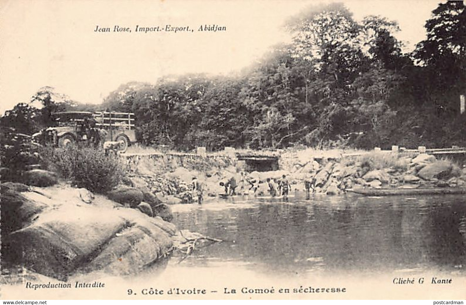 Côte D'Ivoire - La Rivière Comoé En Sécheresse - Ed. G. Kanté - J. Rose 9 - Ivory Coast