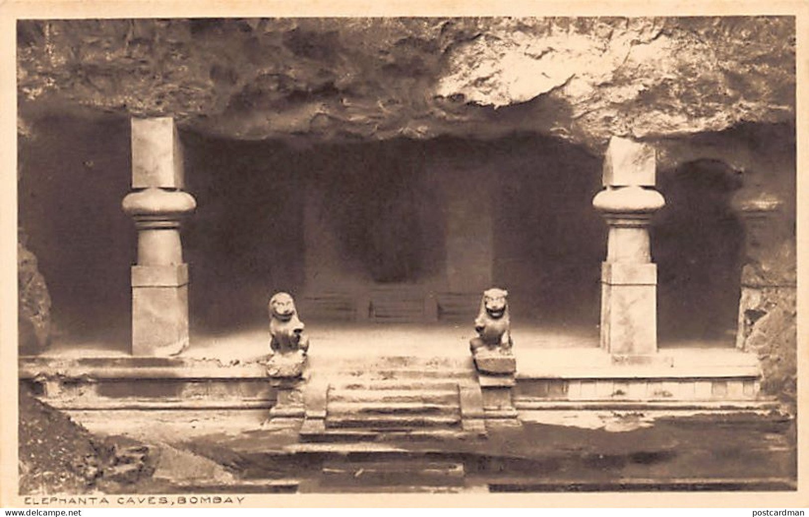 India - MUMBAI Bombay - Elephanta Caves - Publ. Thacker & Co. 21 - India