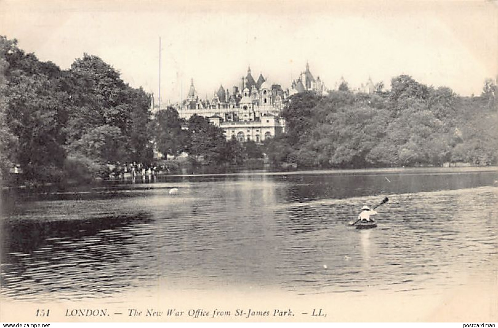 England - LONDON - The New War Office From St-James Park - Publ. LL Levy 151 - Other & Unclassified