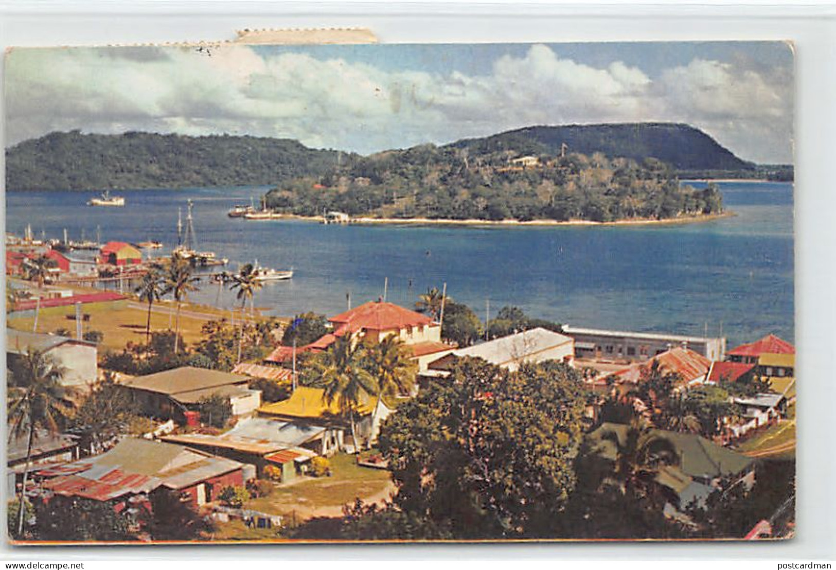 Vanuatu - New Hebrides - PORT VILA - View Showing Business Centre And British Residence At Iririki Island - Publ. Fung K - Vanuatu