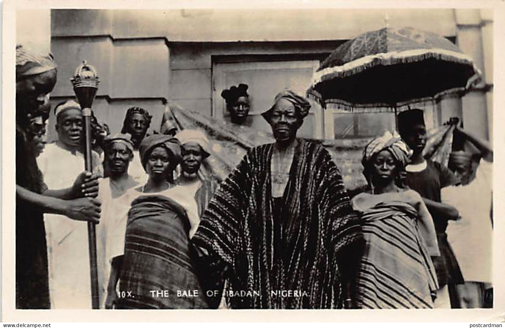 Nigeria - The Bale Of Ibadan - REAL PHOTO - Publ. C.M.S. 10 X. - Nigeria