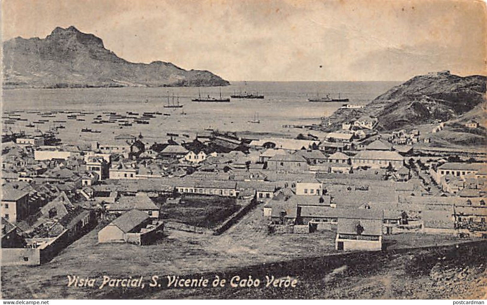 Cabo Verde - São Vicente - Vista Parcial - Ed. Bazar Oriental De Augusto Figueira - Cap Vert