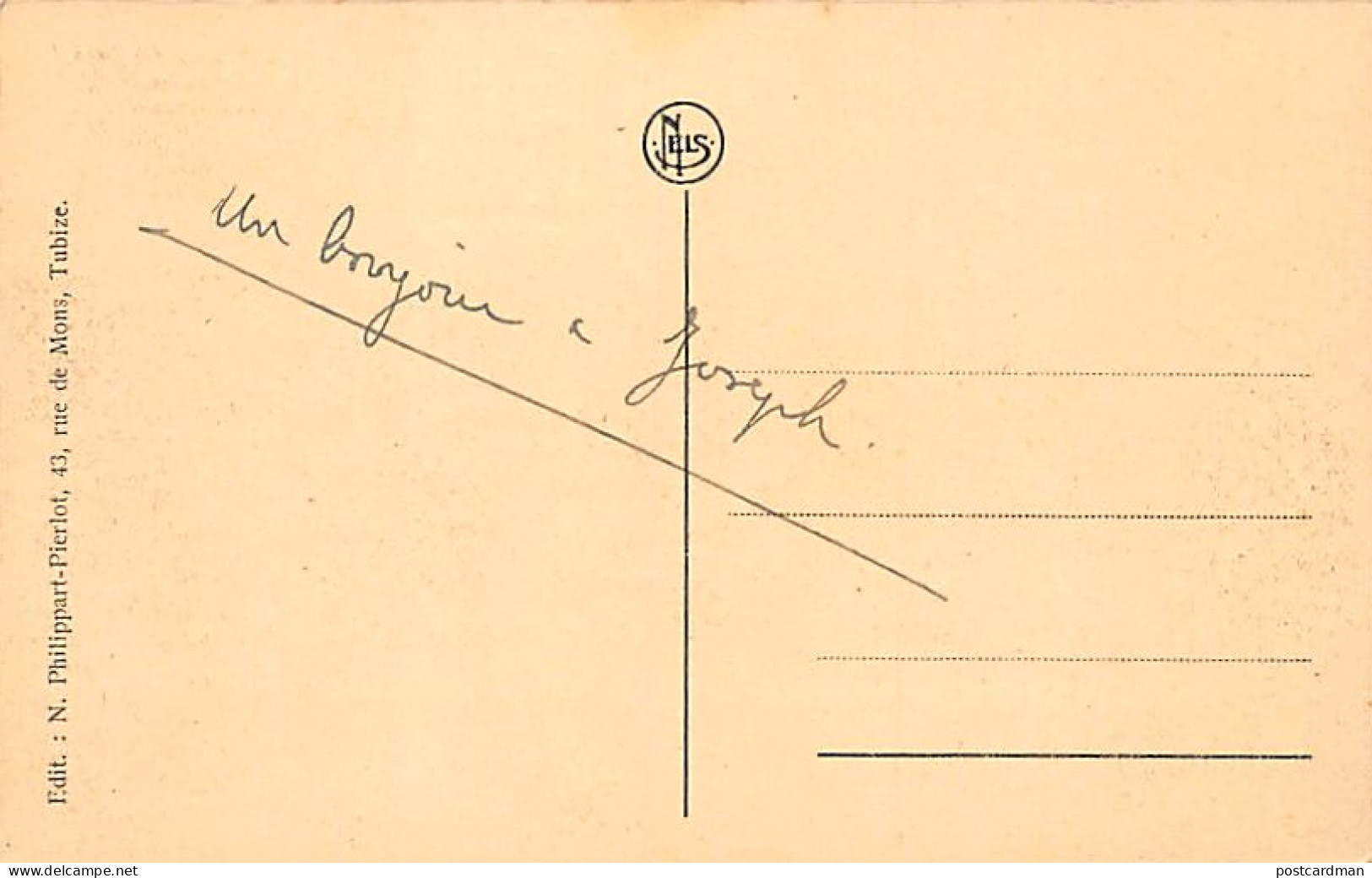 TUBIZE (Br. W.) La Rue Des Ponts Et La Cotonnière Gand-Zele-Tubize - Ed. Philippart-Pierlot  - Tubize