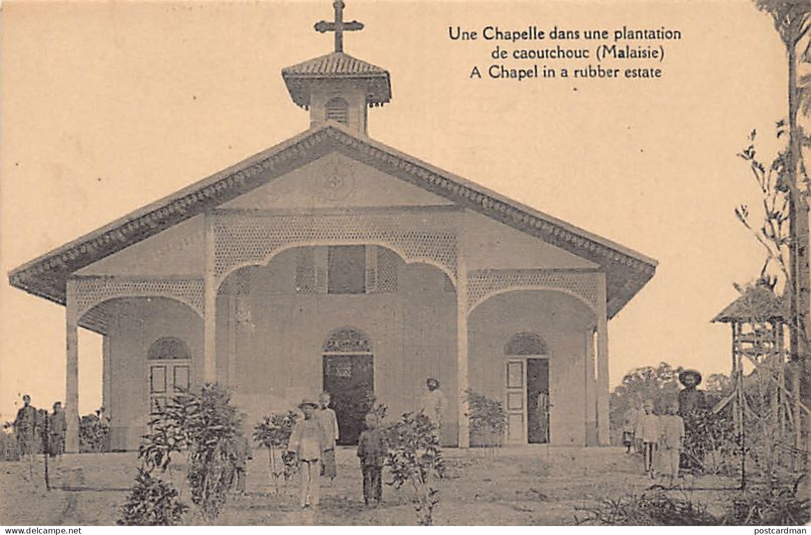 Malaysia - A Chapel In A Rubber Estate - Publ. Missions Etrangères De Paris  - Malesia