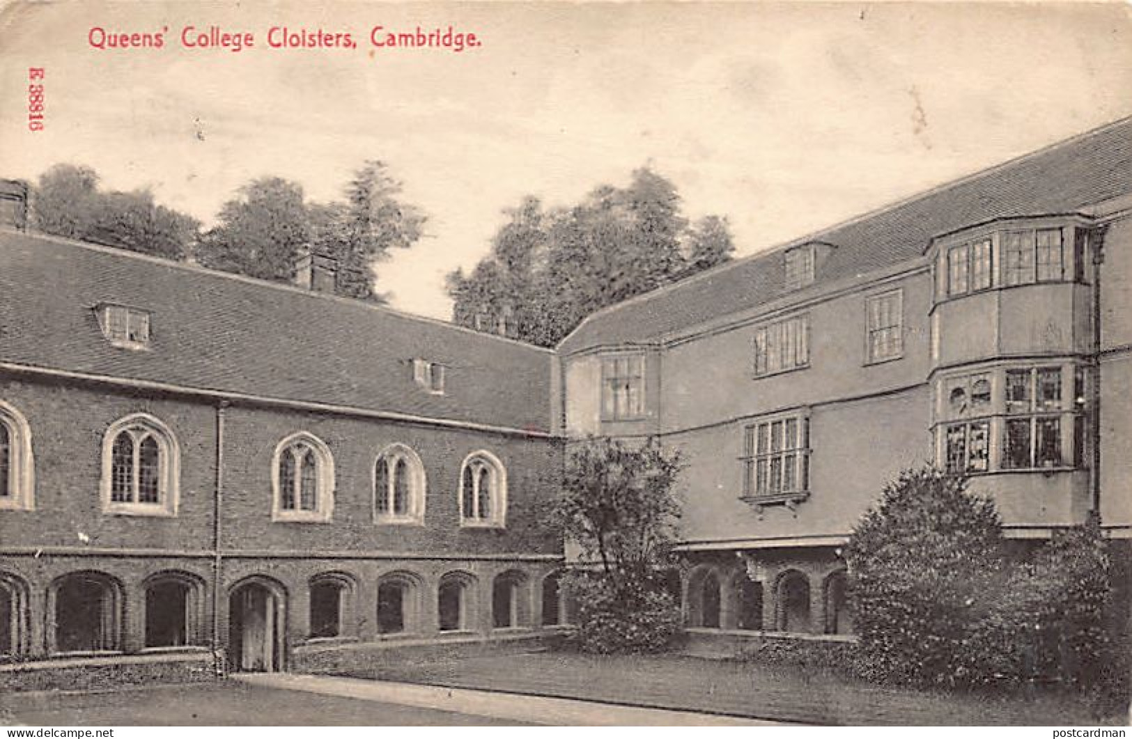 England - Cambs - CAMRIDGE Queen's College Cloisters - Cambridge
