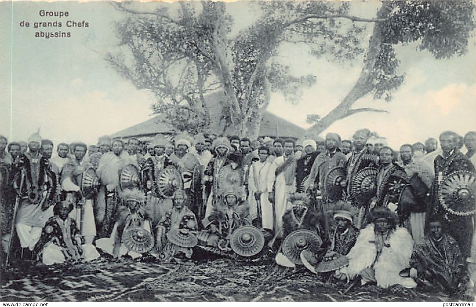 Ethiopia - Group Of Abyssinian Chiefs - Publ. J. A. Michel  - Etiopía