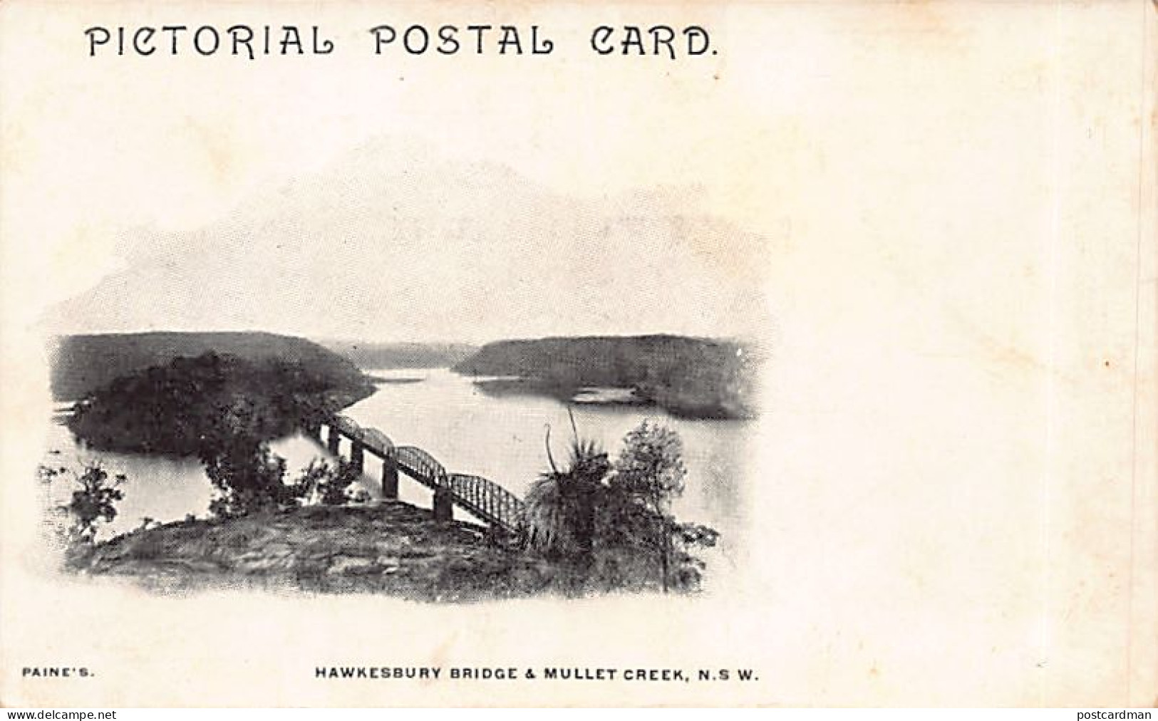 Australia - Hawkesbury Bridge & Mullet Creek - Publ. Paine's  - Other & Unclassified