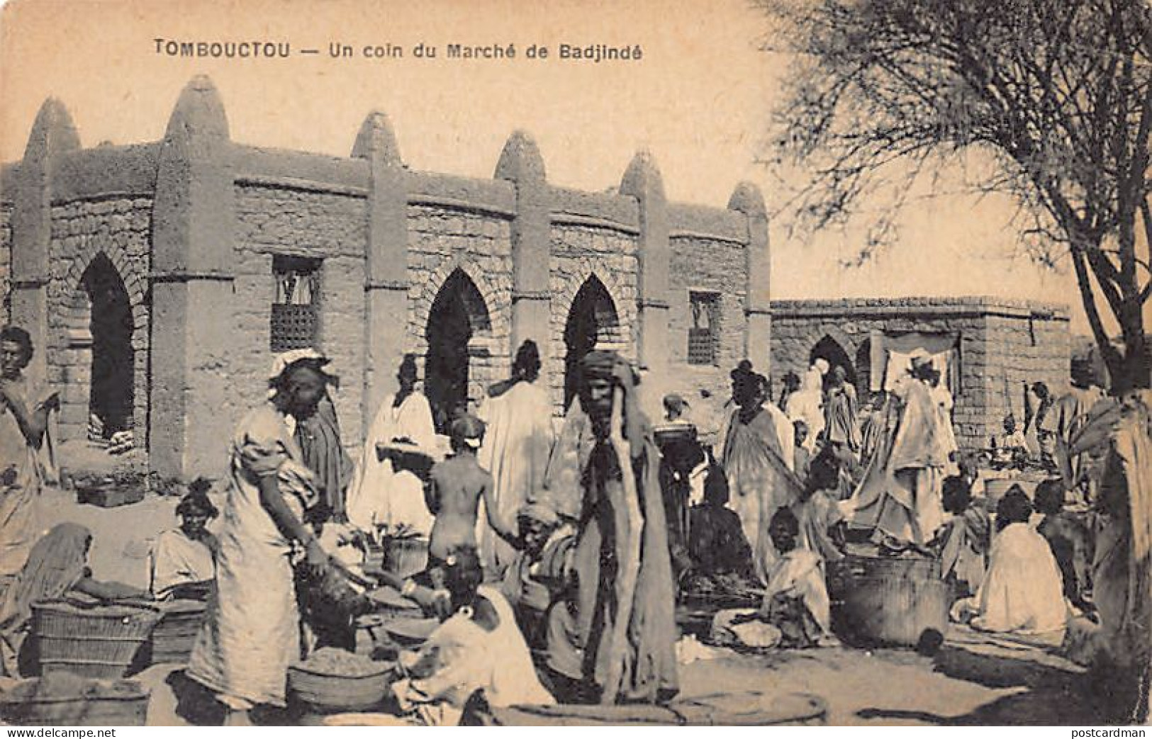 Mali - TOMBOUCTOU - Un Coin Du Marché De Badjindé - Ed. E. Le Deley  - Mali