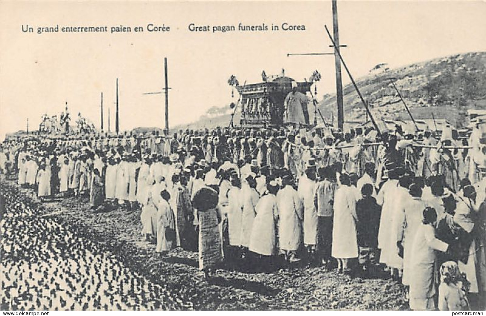 Korea - A Pagan Funeral - Publ. Foreign Missions Of Paris, France - Korea (Zuid)