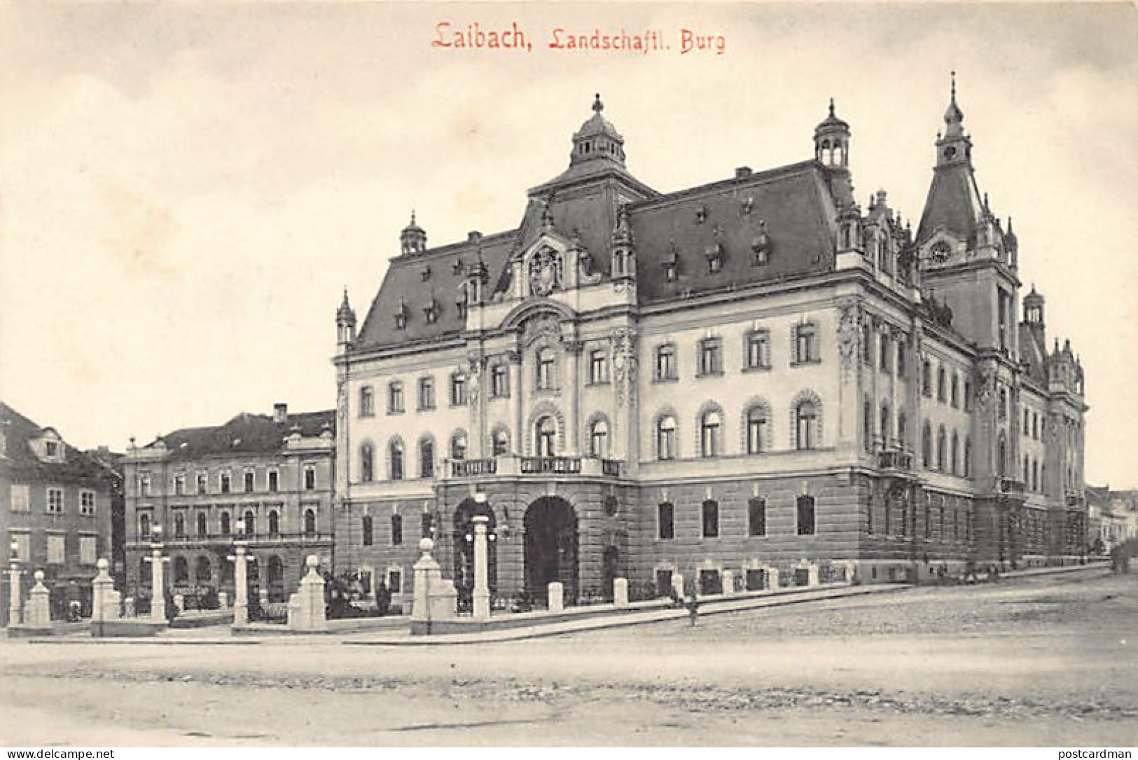 Slovenia - LJUBLJANA Laibach - Landschaftl. Burg - Verlag Stengel & Co. 22203 - Slovénie