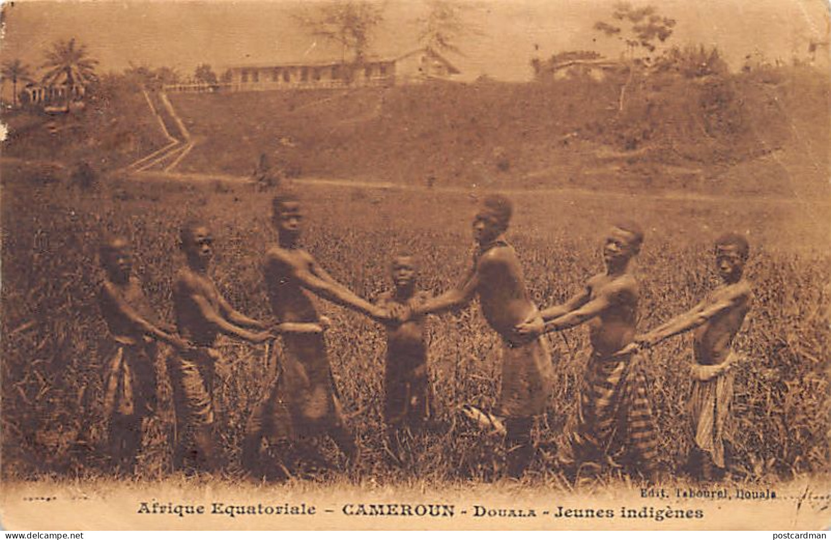 Cameroun - DOUALA - Jeunes Indigènes - Ed. Ets. Tabourel  - Cameroon