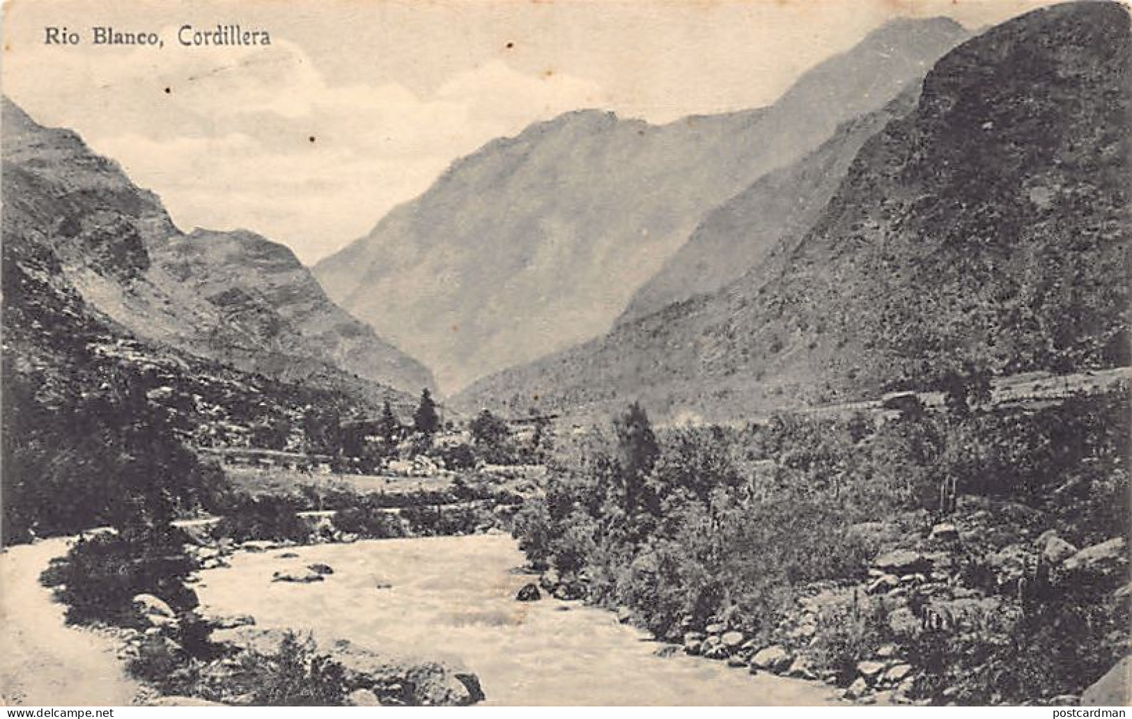 Chile - Rio Blanco, Cordillera - Ed. C. Kirsinger & Cia  - Chili