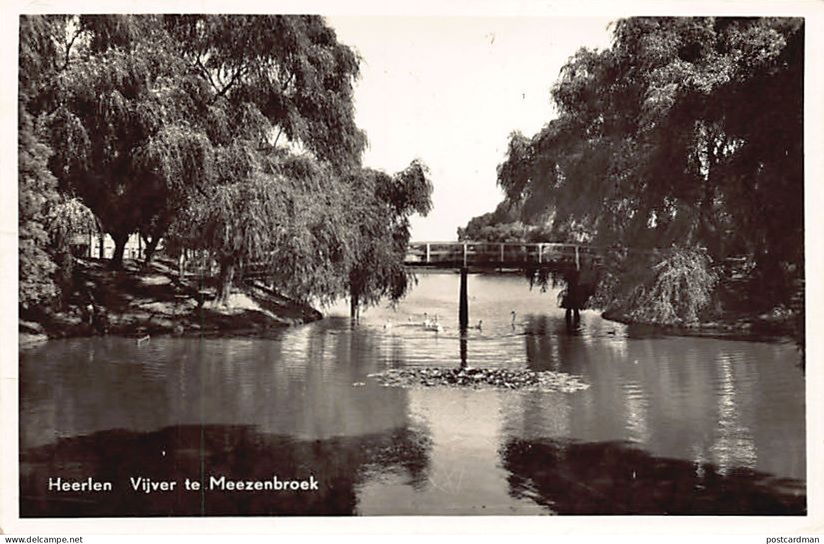 HEERLEN (LI) Vijver Te Meezenbroek - Uitg. Gebr. Simons  - Heerlen