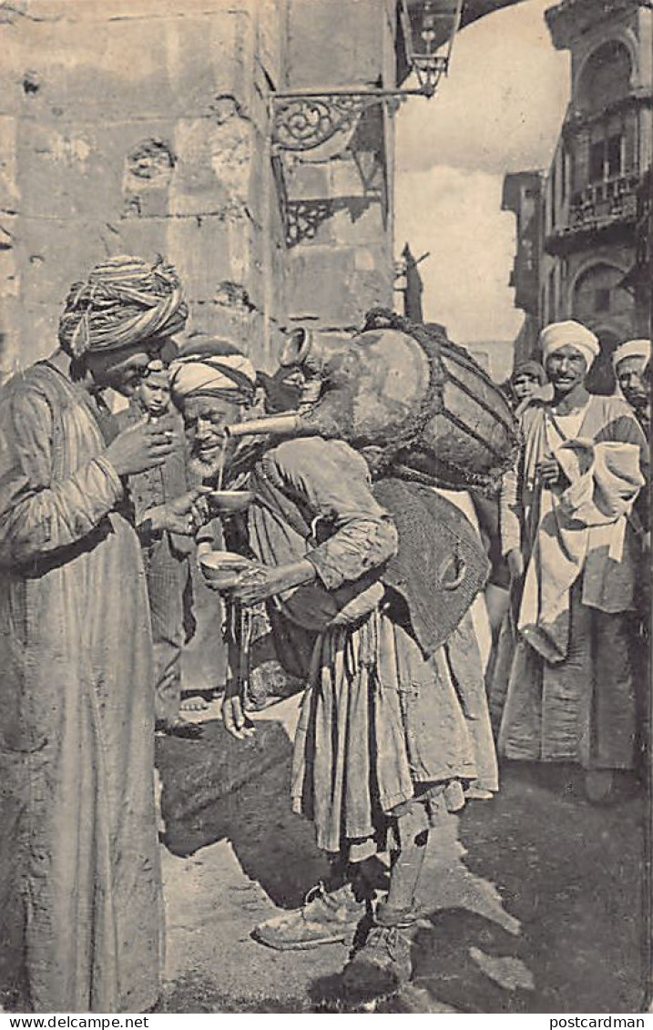 Egypt - Water Seller - Publ. Römmler & Jonas  - Personnes