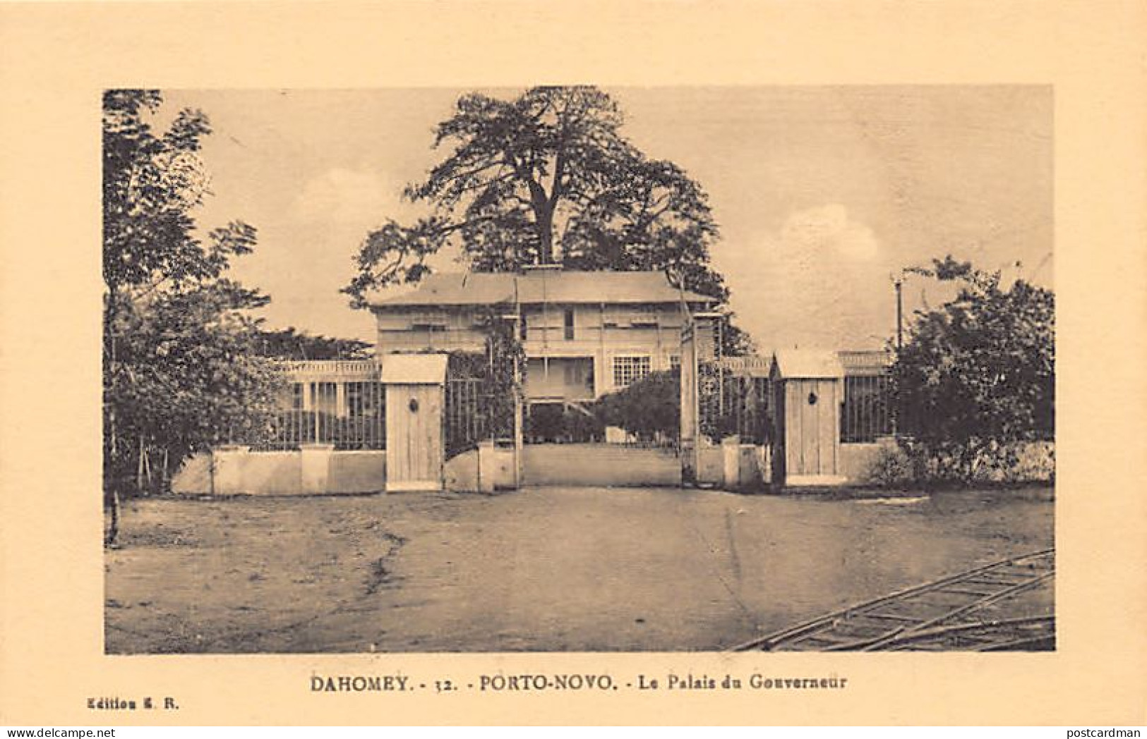 Bénin - PORTO-NOVO - Le Palais Du Gouverneur - Ed. E. R. 32 - Benin