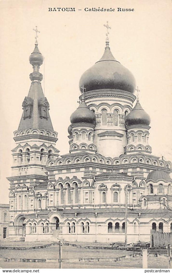 Georgia - BATUMI - Russian Orthodox Cathedral - Publ. Messageries Maritimes  - Georgien