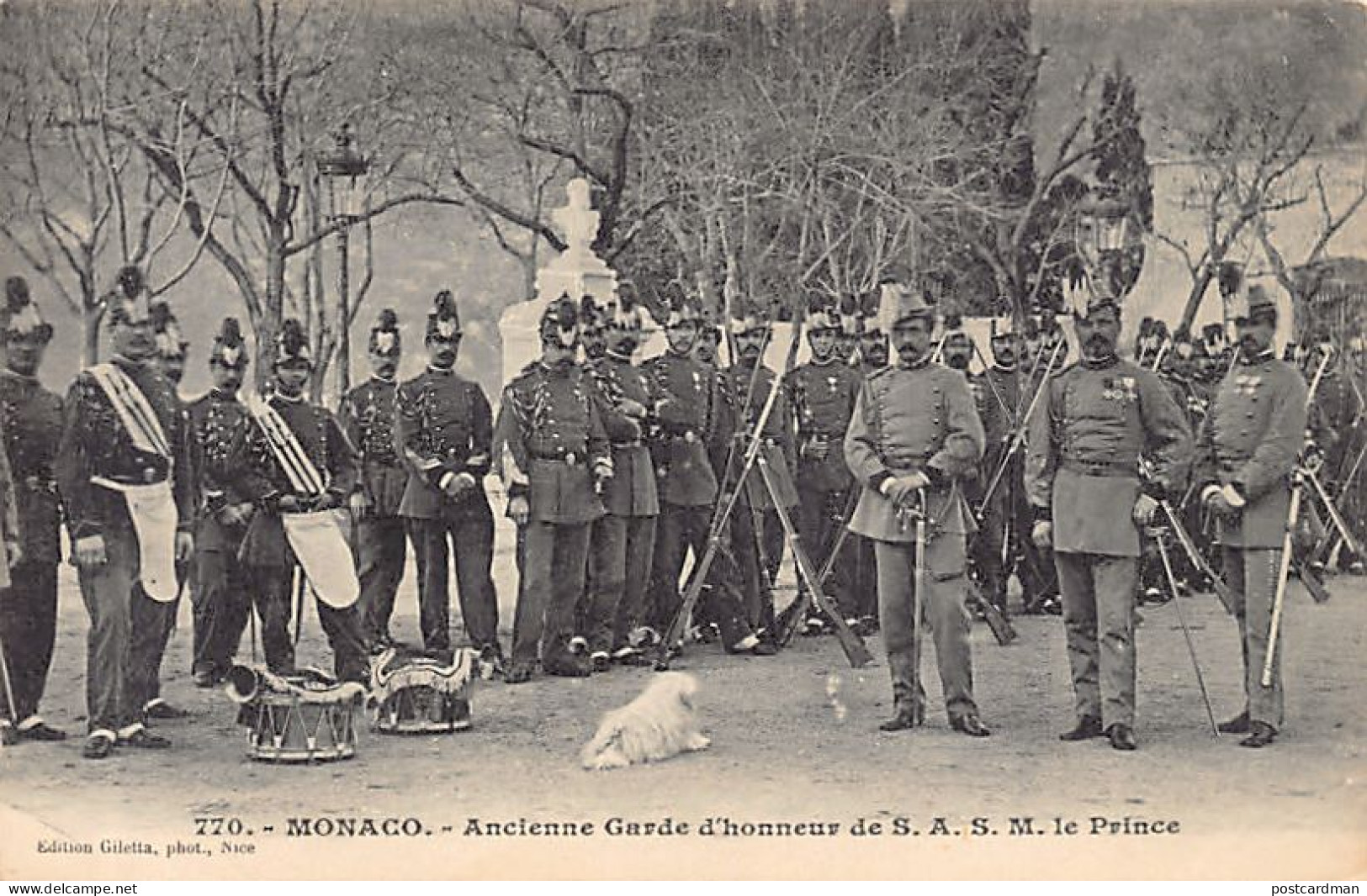 MONACO - Ancienne Garde D'honneur De S.A.S. Le Prince - Ed. Giletta 770 - Autres & Non Classés