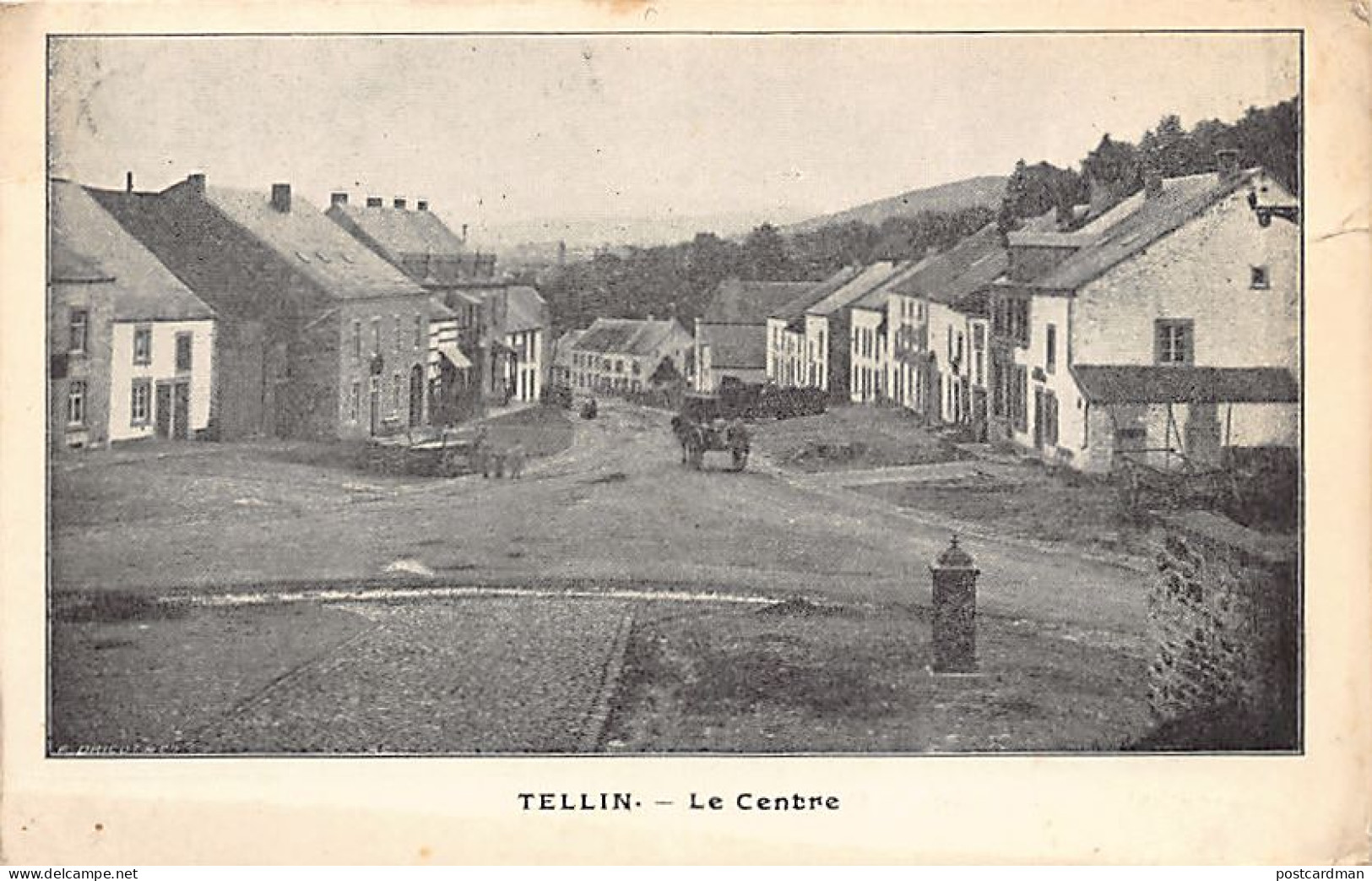 Belgique - TELLIN (Prov. Lux.) Le Centre - Tellin