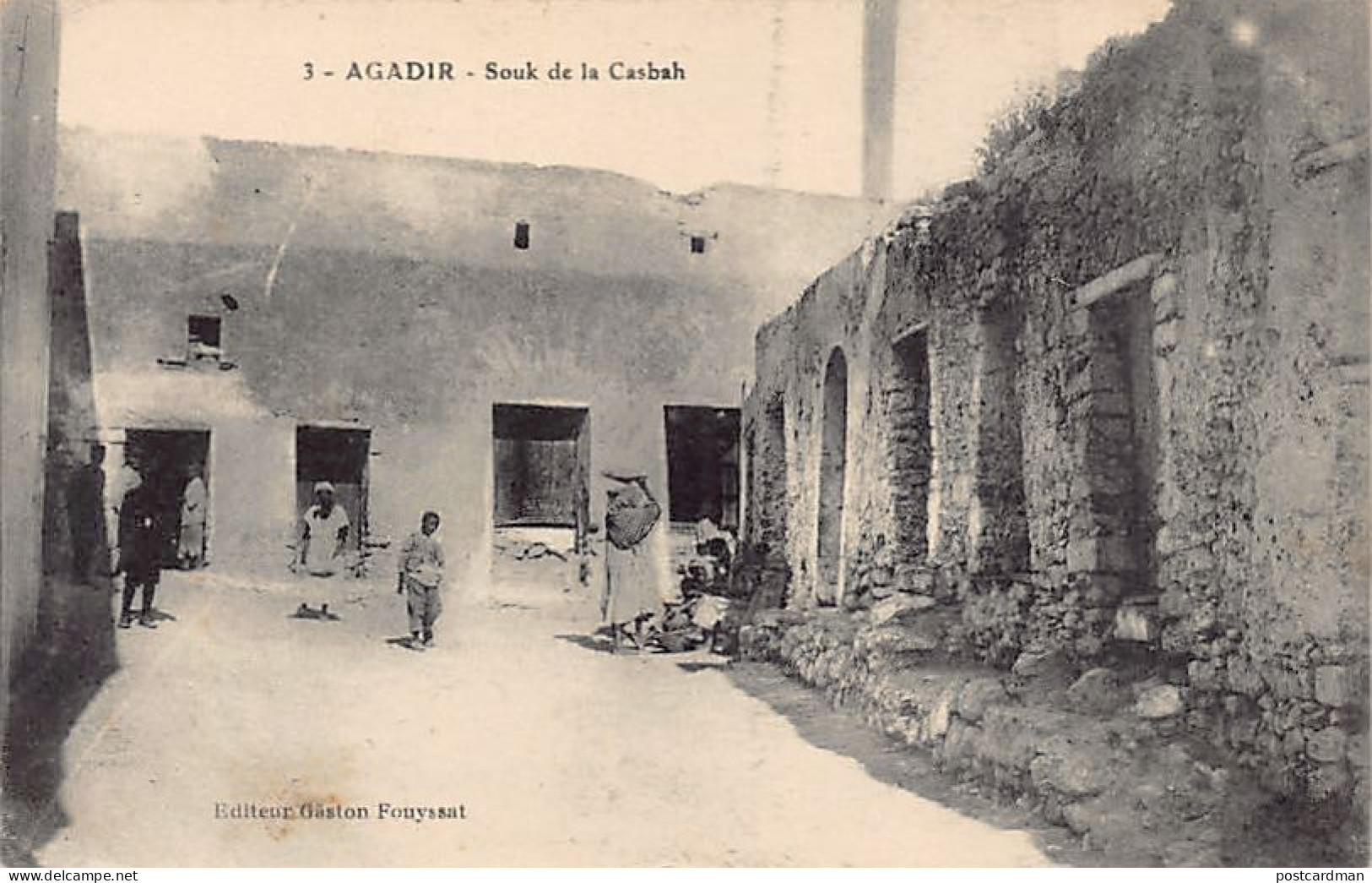 Maroc - AGADIR - Souk De La Casbah - Ed. Gaston Fiuyssat 3 - Agadir