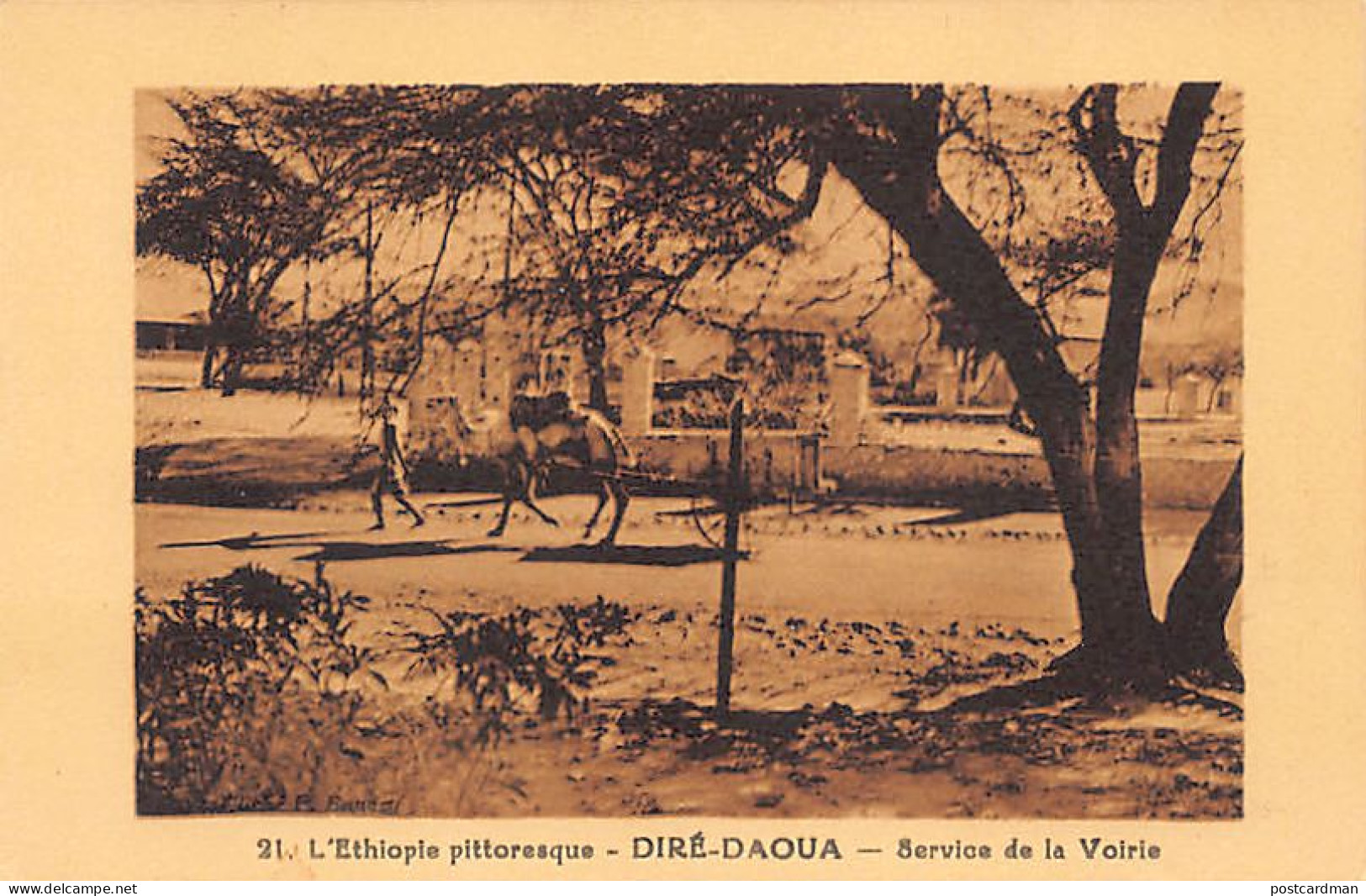 Ethiopia - DIRE DAWA - Roads Department - Publ. Printing Works Of The Dire Dawa Catholic Mission - Photographer P. Baudr - Äthiopien