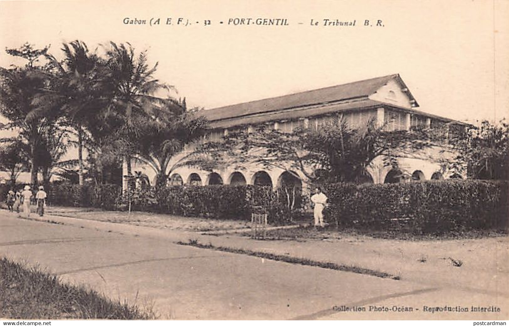 Gabon - PORT GENTIL - Le Tribunal - Ed. Photo-Océan 32 - Gabon