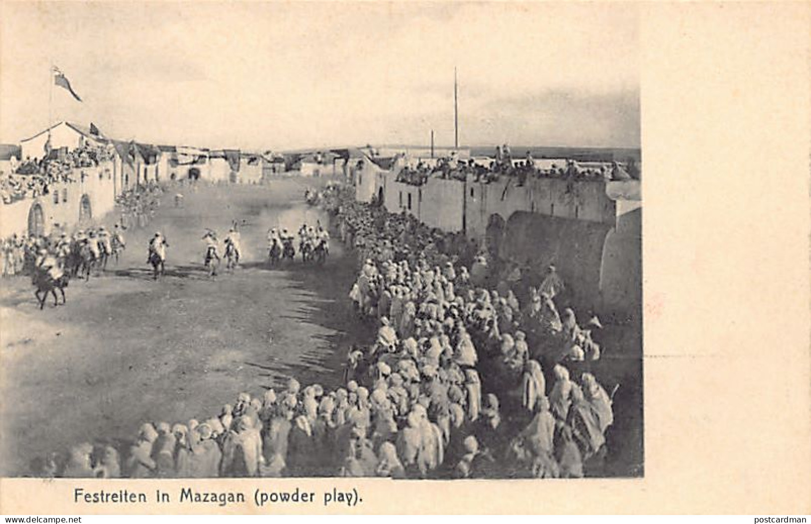 Maroc - MAZAGAN El Jadida - Fête De La Poudre - Ed. R. Hedrich  - Autres & Non Classés