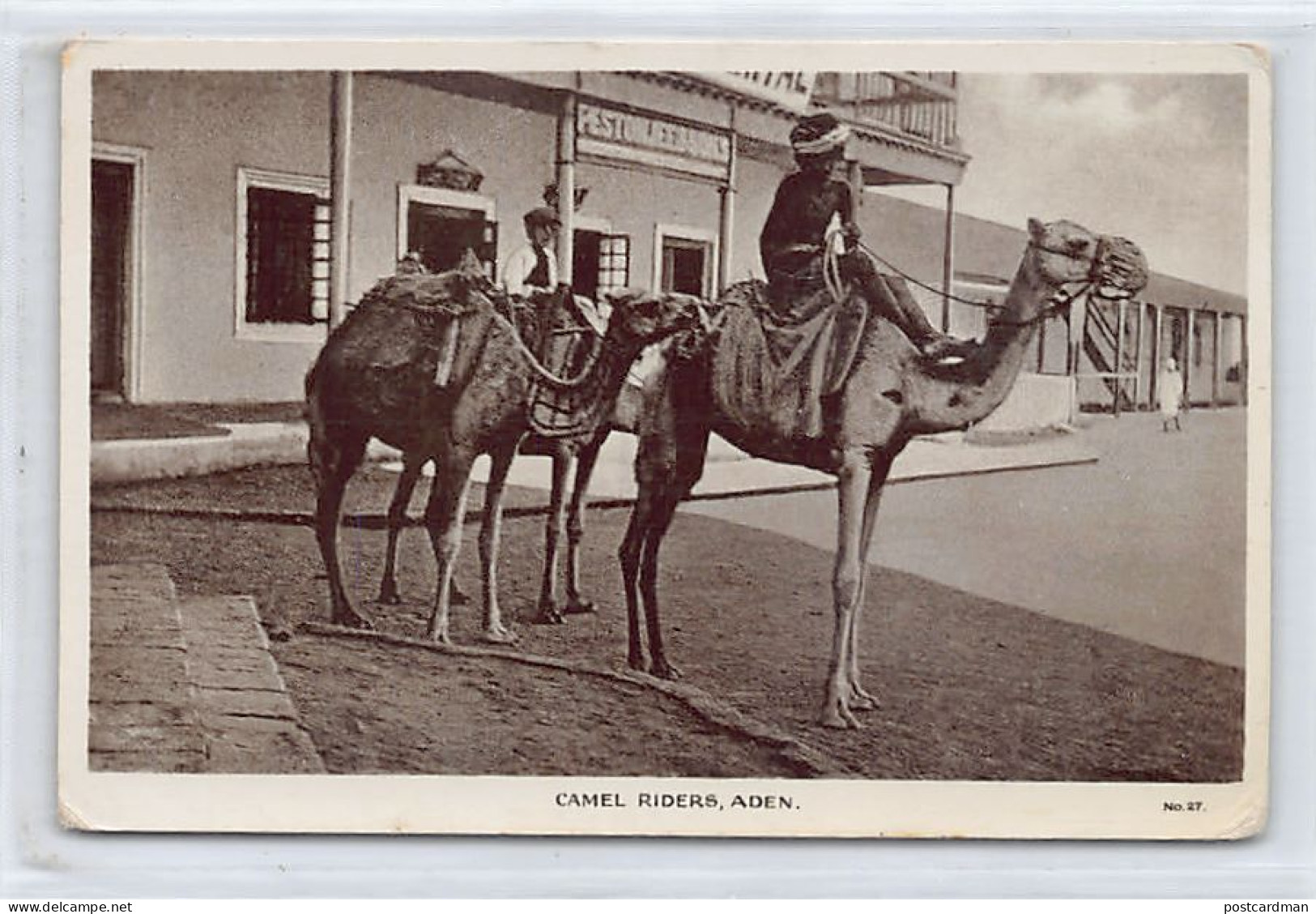 Yemen - ADEN - Camel Riders - Publ. M. S. Lehem & Co. 27 - Yémen